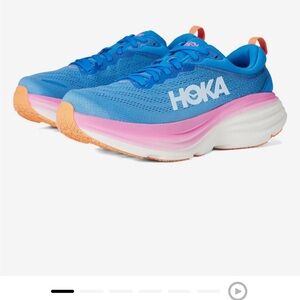 Hoka Bondi 8, Sz 9, Like new with box